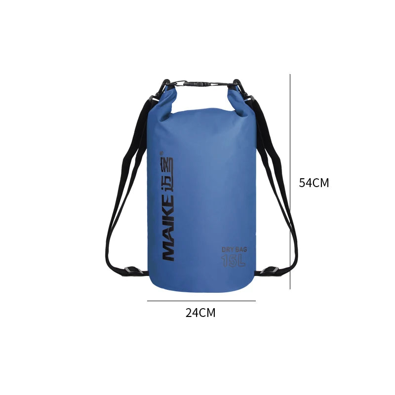 Maike Waterproof Dry Bag Backpack Hiking 5/10/15/20/25/30L Waterproof Backpack for Women Men Kayaking Camping Hiking Bag Fit Island Store