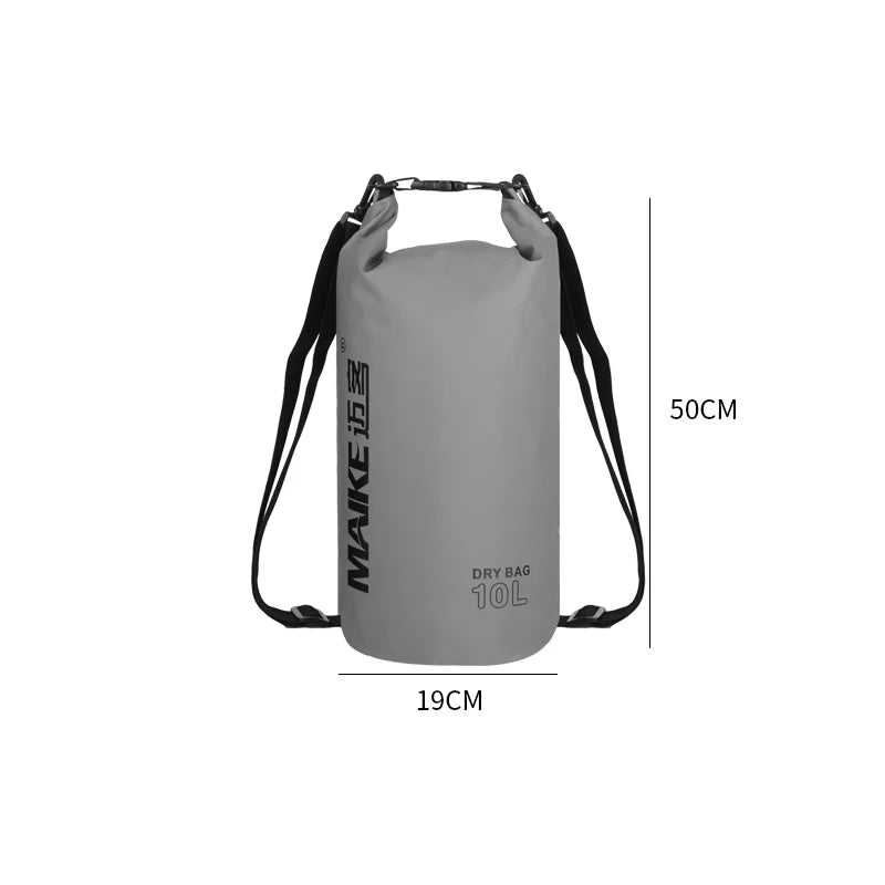 Maike Waterproof Dry Bag Backpack Hiking 5/10/15/20/25/30L Waterproof Backpack for Women Men Kayaking Camping Hiking Bag Fit Island Store