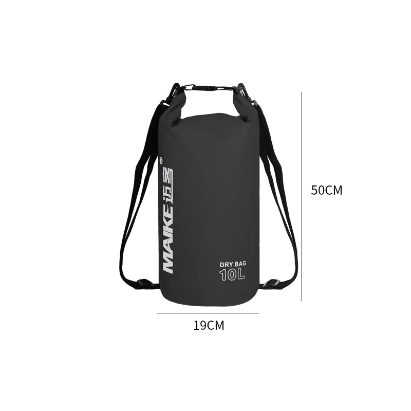 Maike Waterproof Dry Bag Backpack Hiking 5/10/15/20/25/30L Waterproof Backpack for Women Men Kayaking Camping Hiking Bag Fit Island Store