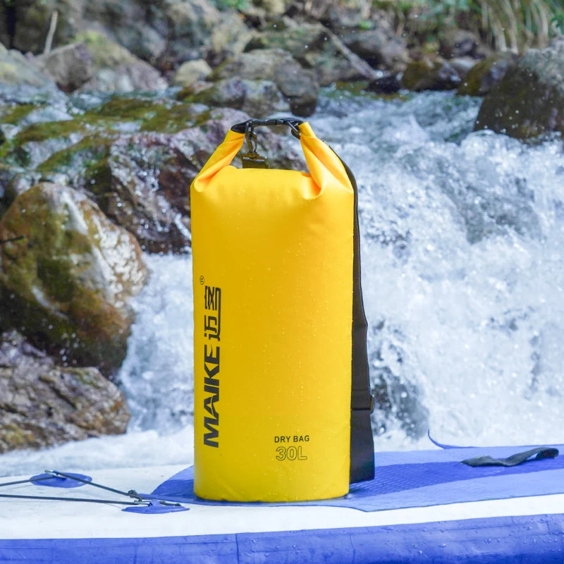 Maike Waterproof Dry Bag Backpack Hiking 5/10/15/20/25/30L Waterproof Backpack for Women Men Kayaking Camping Hiking Bag Fit Island Store