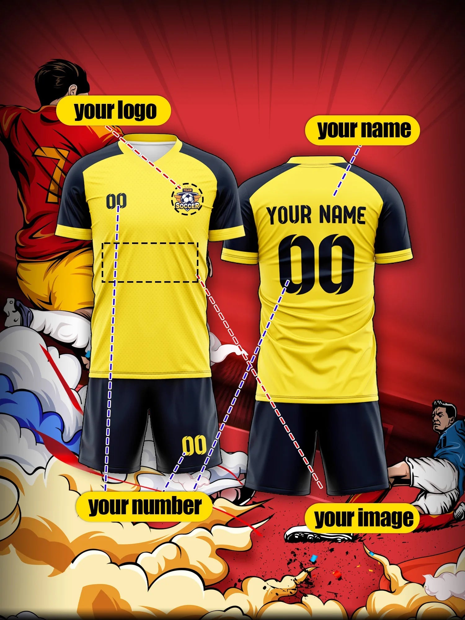 2026 Men's and Women's Customized Name and Number Sports V-Neck Jerseys, Quick-Drying, Fashionable, Sublimation Technology Fit Island Store