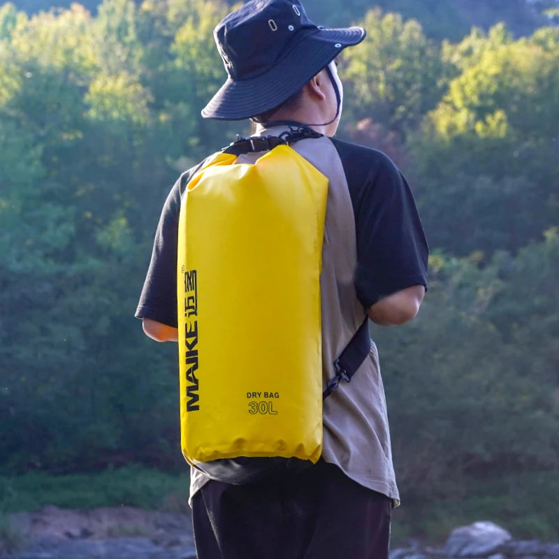 Maike Waterproof Dry Bag Backpack Hiking 5/10/15/20/25/30L Waterproof Backpack for Women Men Kayaking Camping Hiking Bag Fit Island Store