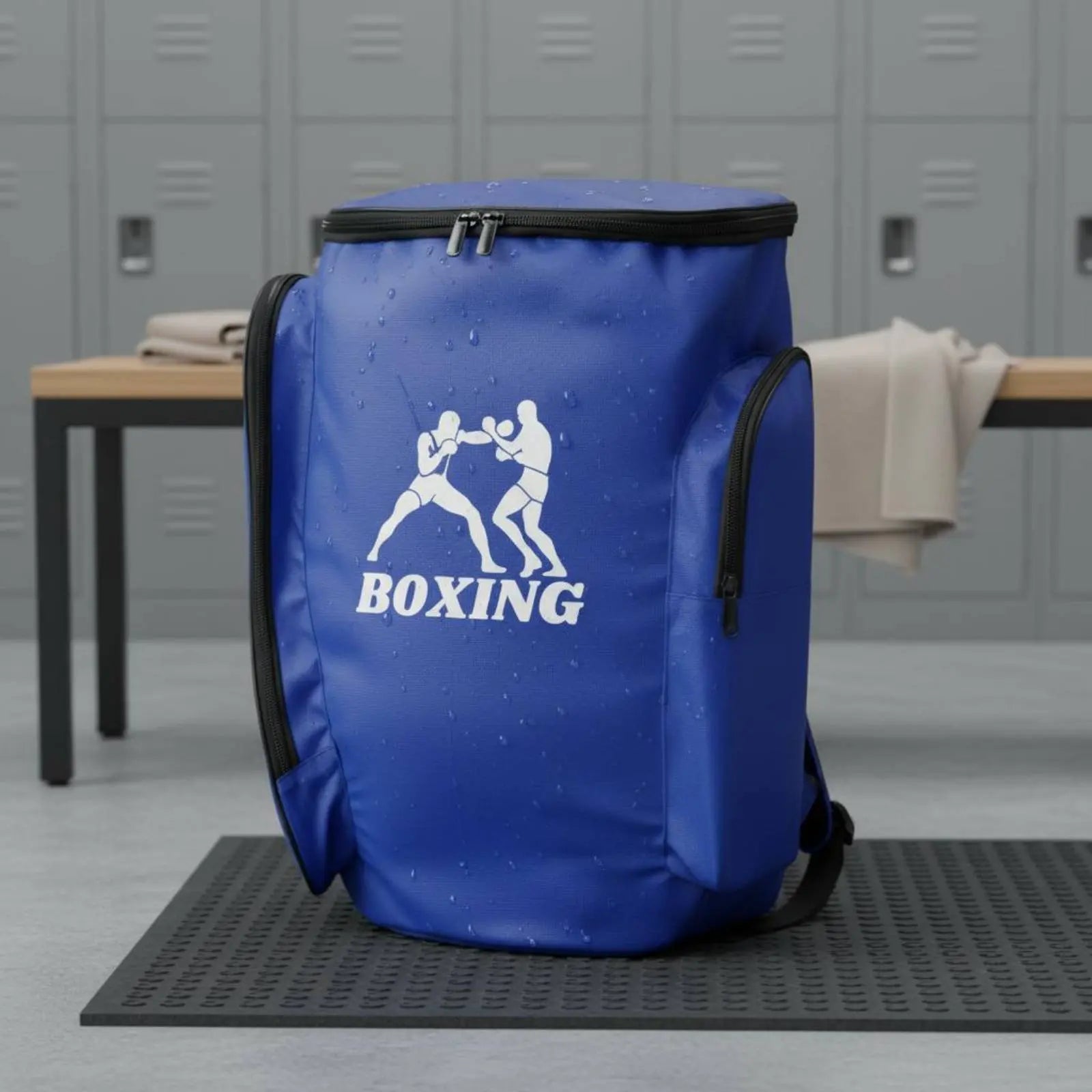 Taekwondo Equipment Backpack Multiple Compartments Karate Safety Gear Carrier Fighting Arts Gear Bag Wear-Resistant for Dojo Fit Island Store