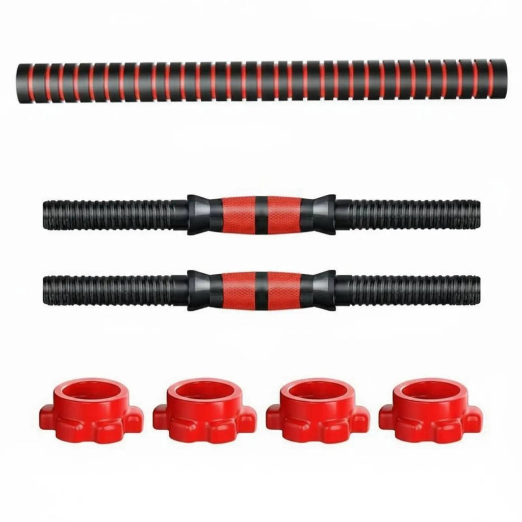 Dumbbell Screw Nut Deep Thread Design Dumbbell Spinlock Collar Asterisk-Shaped Lock Collar Easy to Install/Remove Fitness Fit Island Store