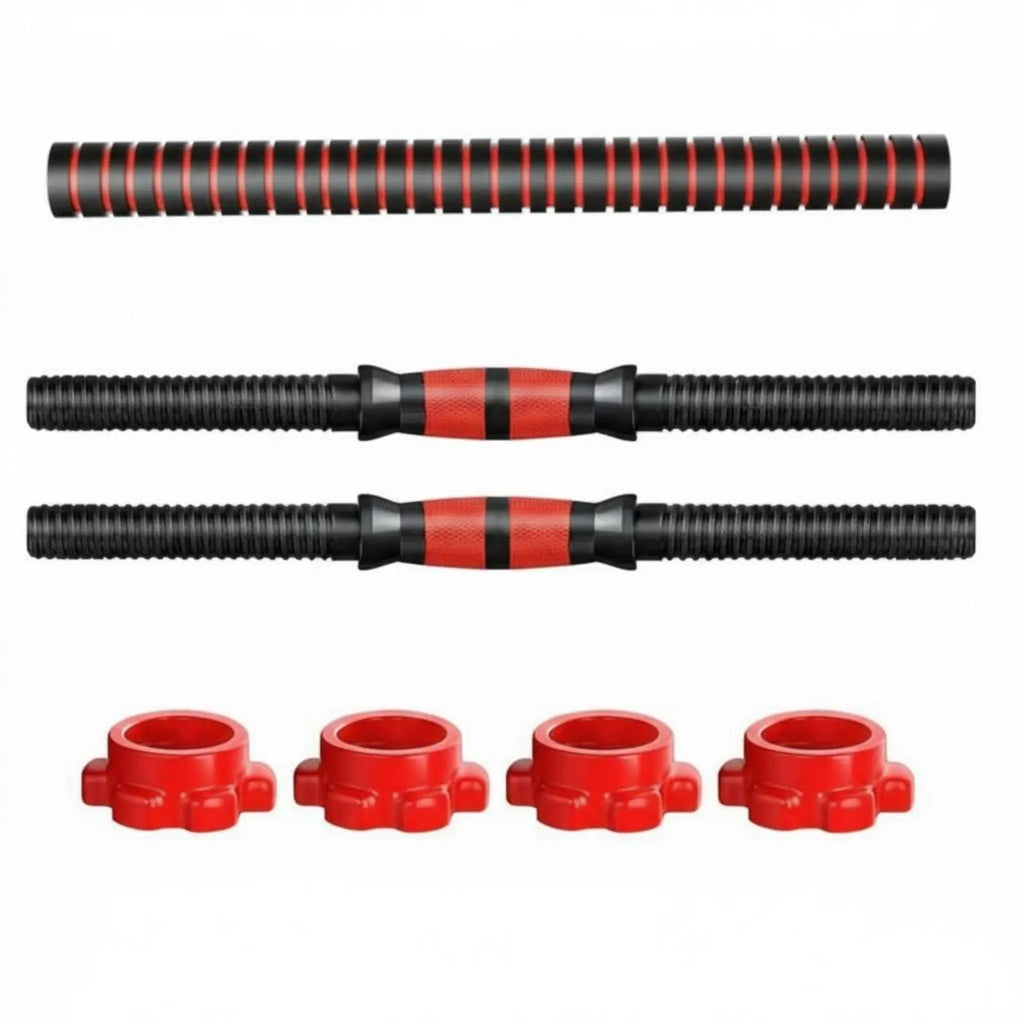 Dumbbell Screw Nut Deep Thread Design Dumbbell Spinlock Collar Asterisk-Shaped Lock Collar Easy to Install/Remove Fitness Fit Island Store