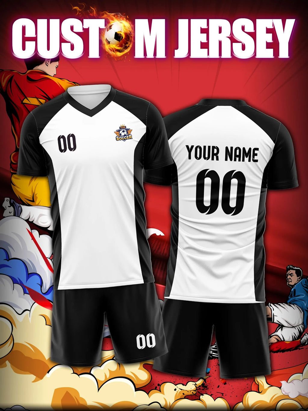 2026 Men's and Women's Customized Name and Number Sports V-Neck Jerseys, Quick-Drying, Fashionable, Sublimation Technology Fit Island Store