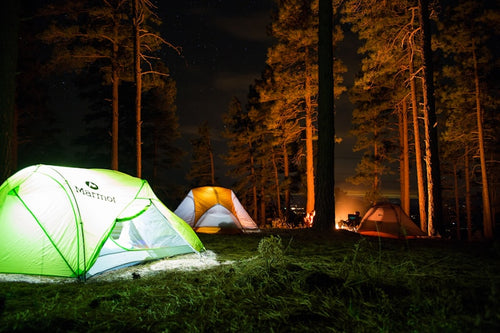 Camping Tarp Shelter 3x3m - Waterproof Silnylon Fit Island