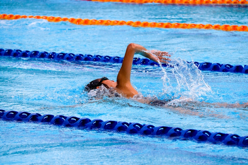 Racing Swim Goggles - Competition Low Profile Anti-Fog Fit Island