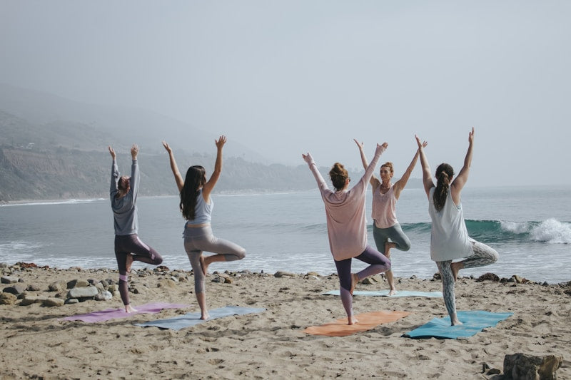 Yoga Mat Non-Slip 6mm - Eco Friendly TPE Fit Island